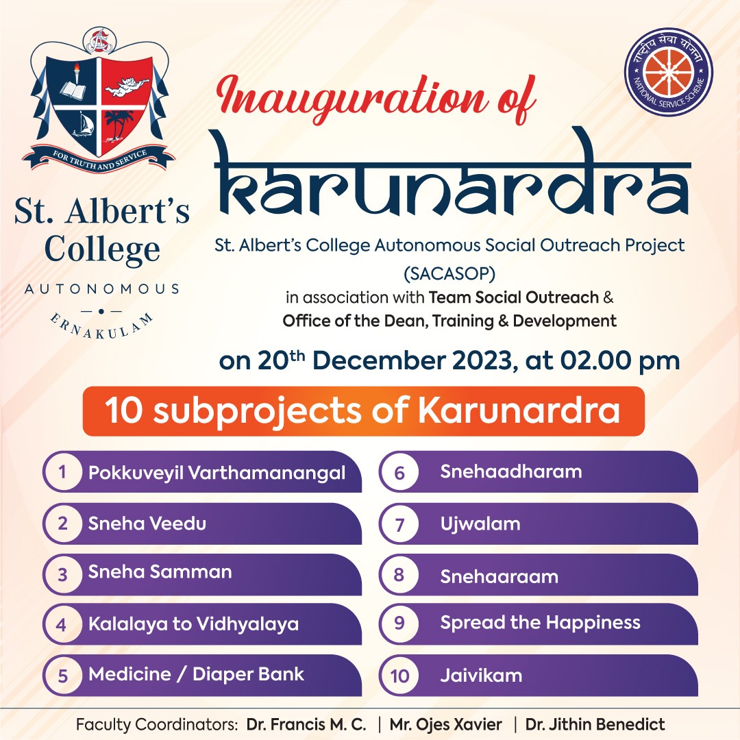 10 Subprojects of Karunardra