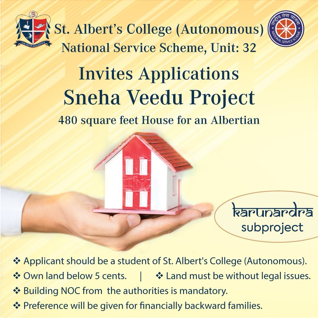 Invites Applications Sneha Veedu Project