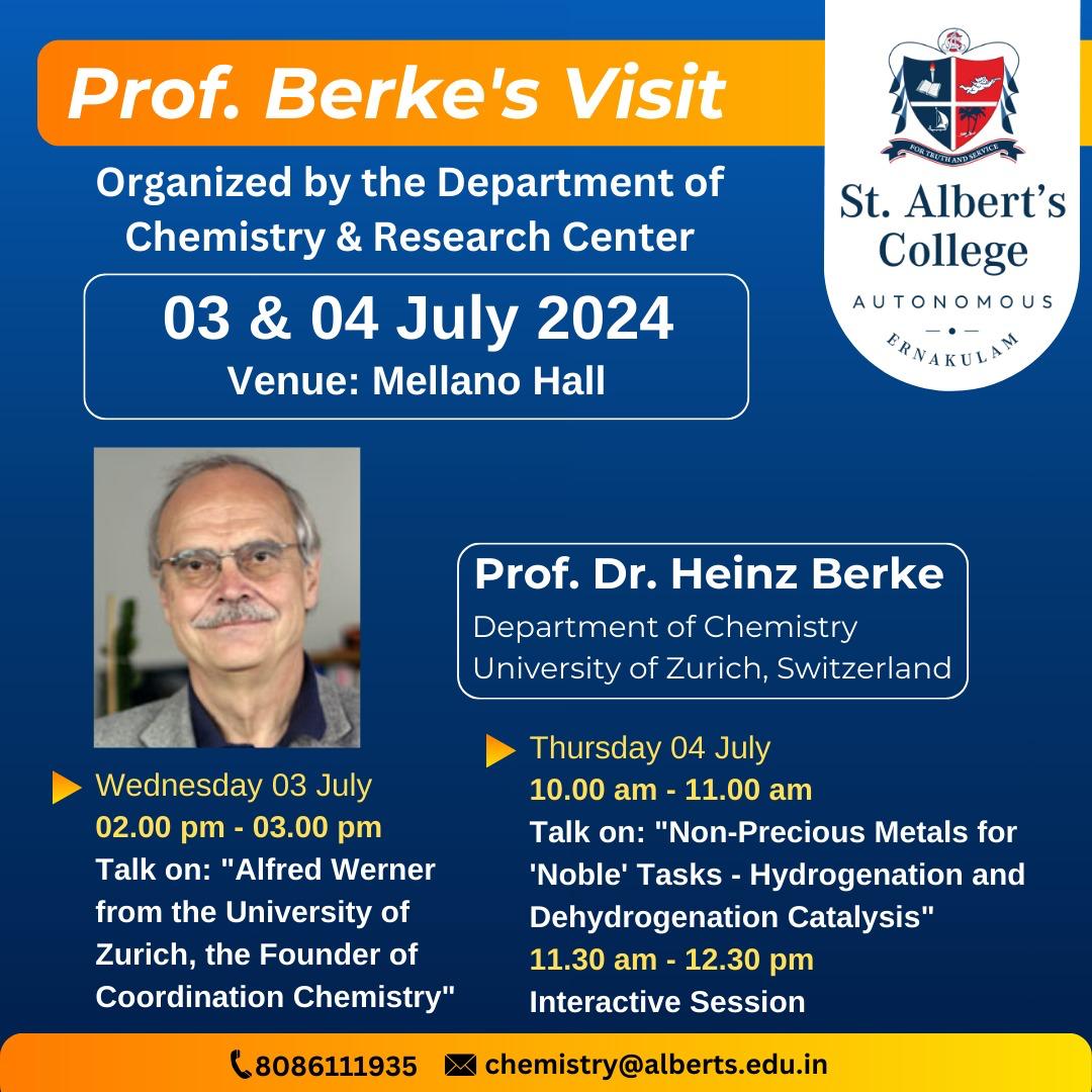 Prof. Berke’s Visit