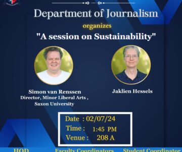 A session on Sustainability
