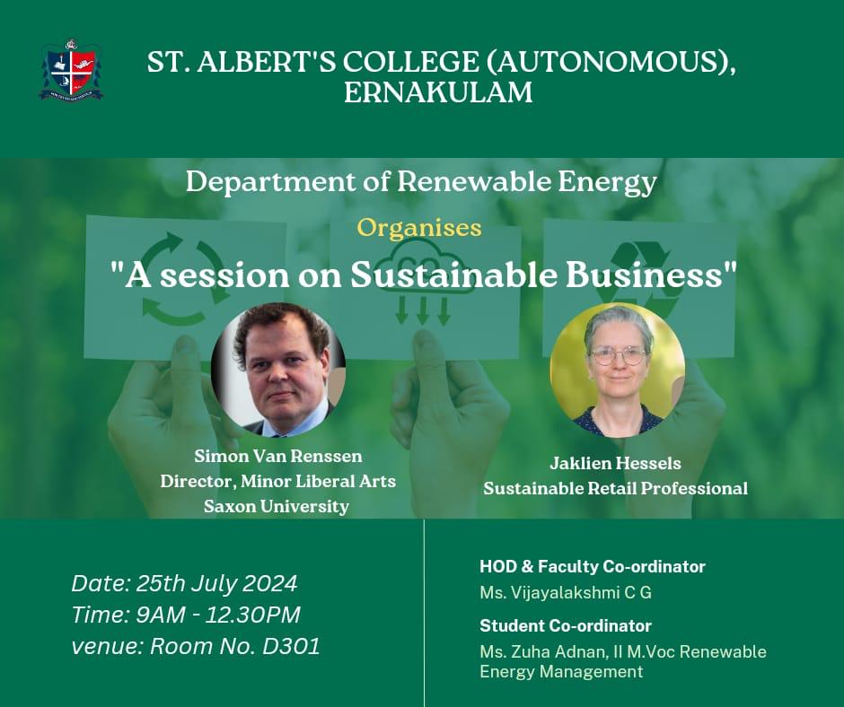 “A Session on Sustainable Business”